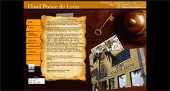 Desktop Screenshot of hotelponcedeleon.com
