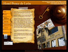 Tablet Screenshot of hotelponcedeleon.com
